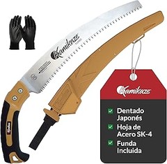 Instrucciones para usar una sierra de mano en la poda