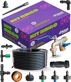 Duración del riego de un kit de riego por goteo en tus plantas