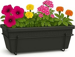 Comparativa de jardineras para barandillas ideales para apartamentos