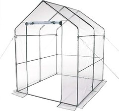 ¿Qué plantas son ideales para un invernadero grande?