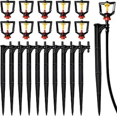 Problemas comunes al usar difusores y microaspersores en el jardín