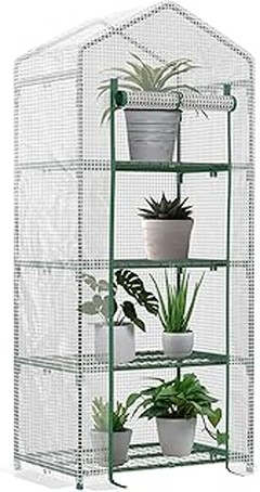 Descubre los diferentes tipos de invernaderos de estantería para balcones