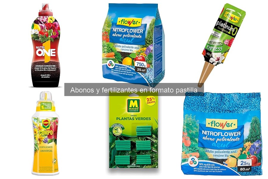 Abonos en Pastilla para Plantas Específicas: Mejores Opciones
