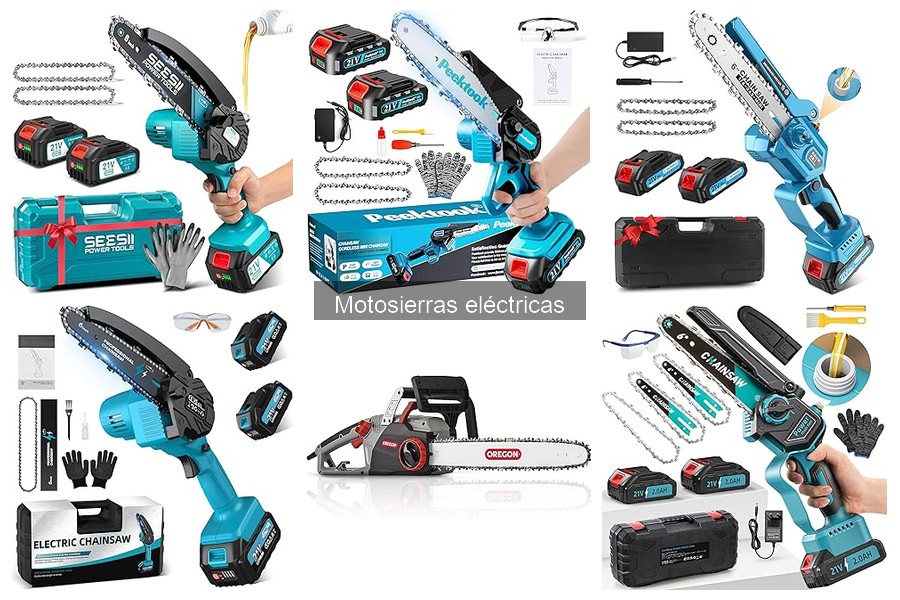 Accesorios imprescindibles para motosierras eléctricas