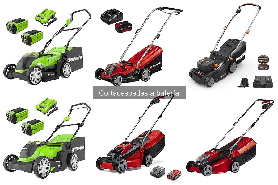 Accesorios indispensables para cortacéspedes a batería