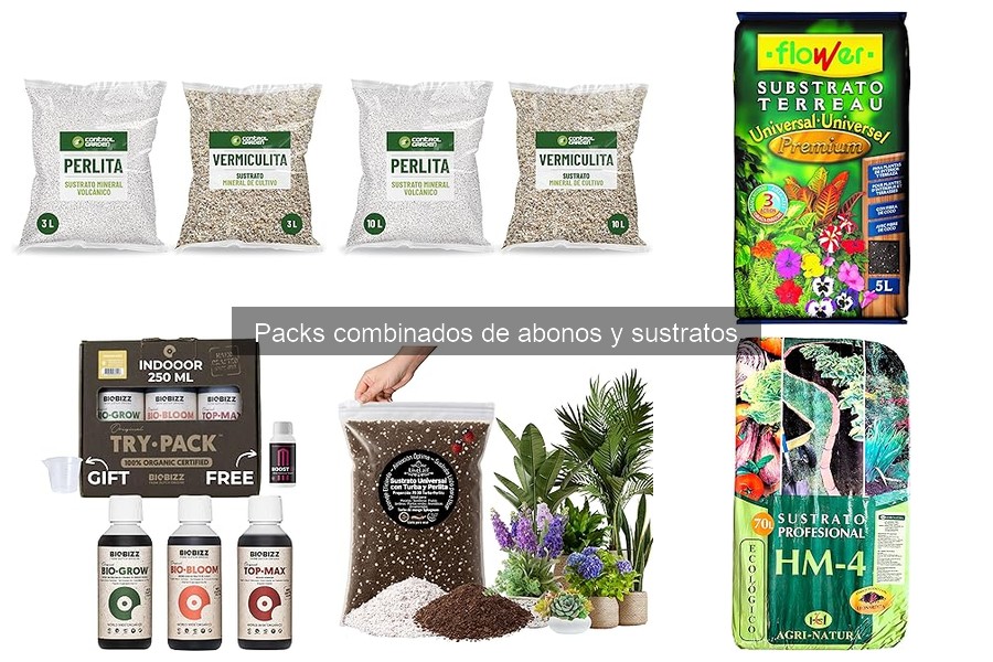 Almacenamiento óptimo de abonos y sustratos para plantas