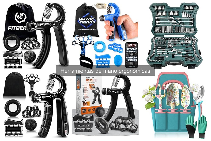 Alternativas a herramientas de mano ergonómicas para jardinería