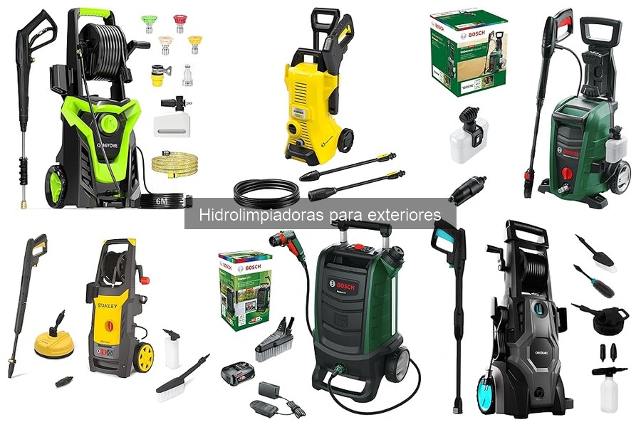 Alternativas a Hidrolimpiadoras para Limpieza de Exteriores