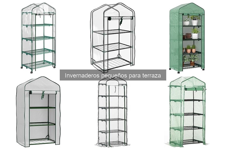 Alternativas a invernaderos pequeños para terrazas