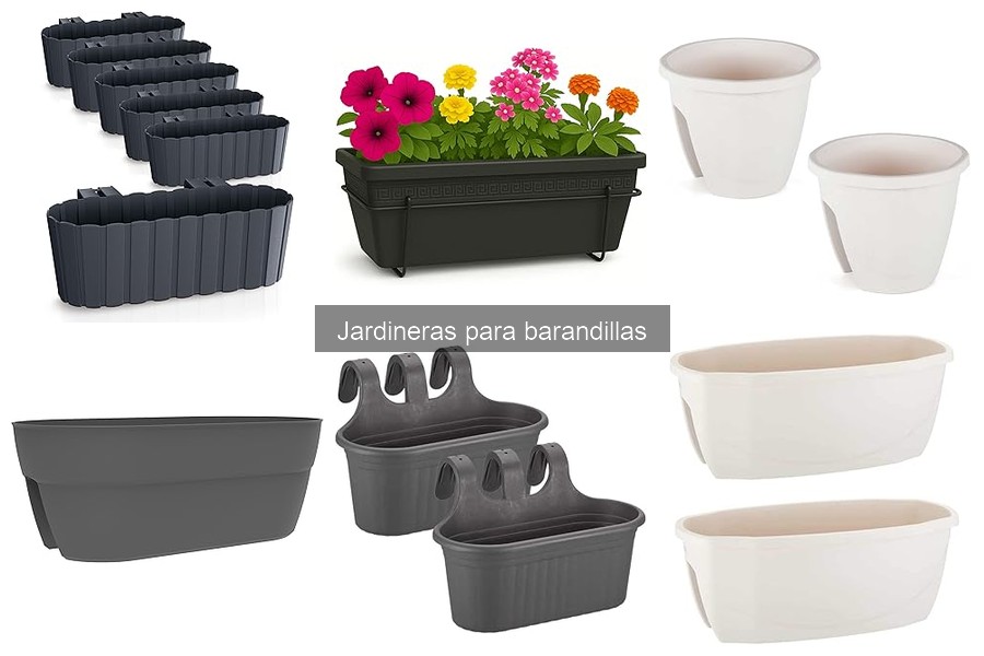 Alternativas a jardineras para barandillas: opciones efectivas