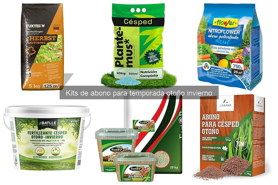Alternativas a kits de abono para otoño e invierno