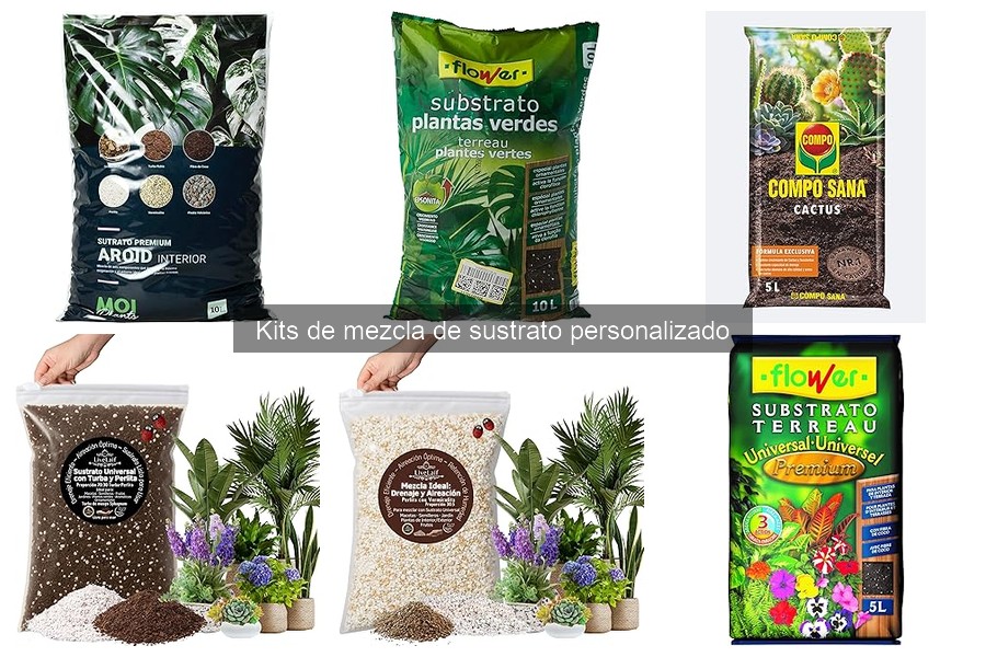 Alternativas a Kits de Mezcla de Sustrato para Jardinería