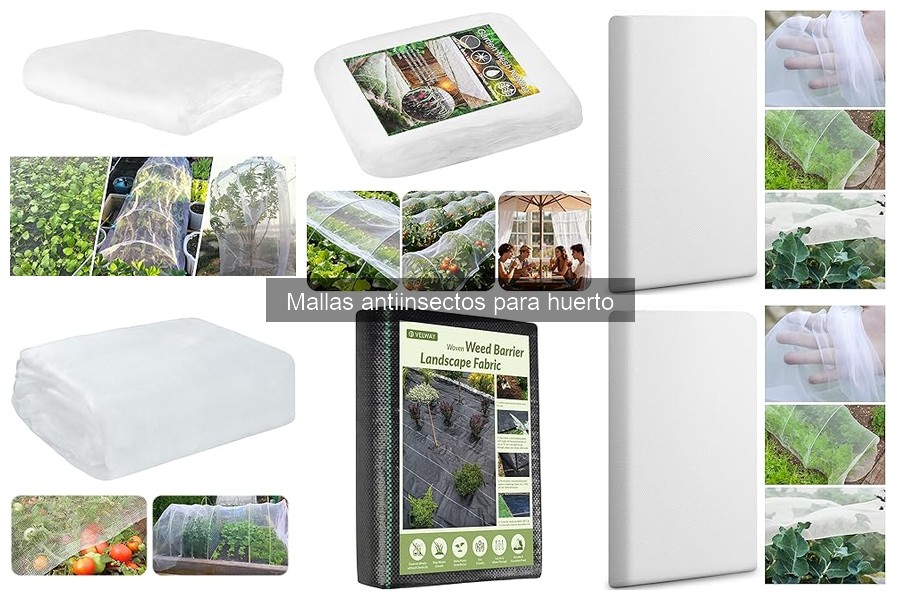 Alternativas a las mallas antiinsectos para tu huerto