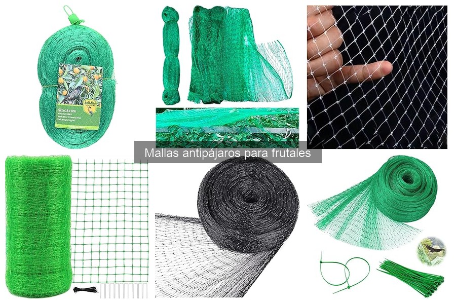 Alternativas a las Mallas Antipájaros para Frutales