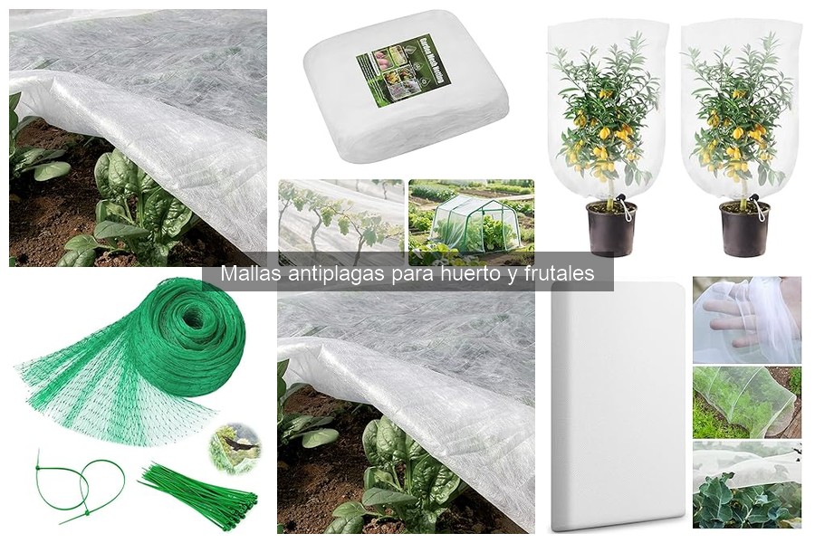 Alternativas a las mallas antiplagas en huertos e frutales