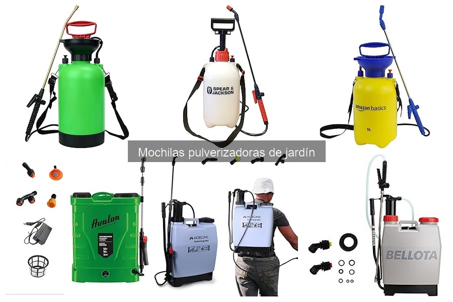 Alternativas a las mochilas pulverizadoras para jardinería