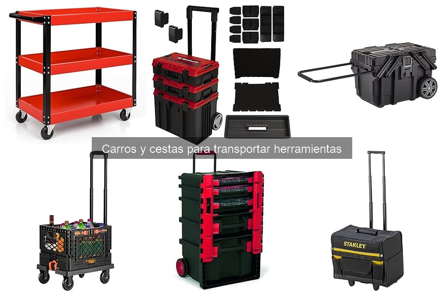 Alternativas a los carros para transportar herramientas