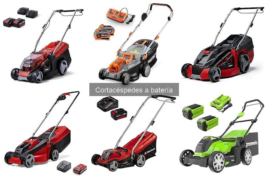 Alternativas a los cortacéspedes a batería para tu jardín