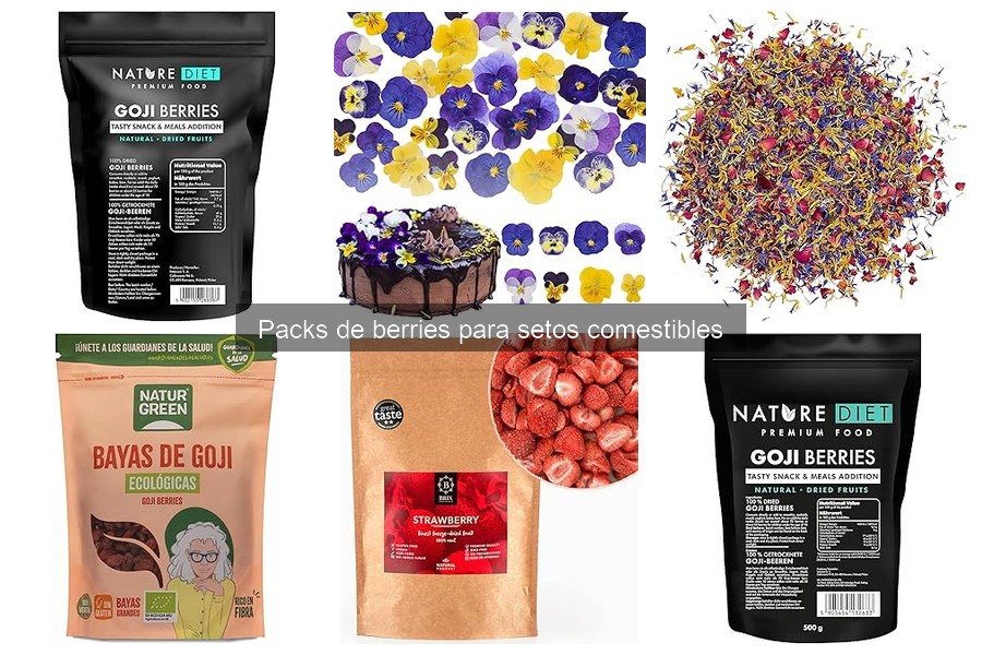 Alternativas a los packs de berries para setos comestibles