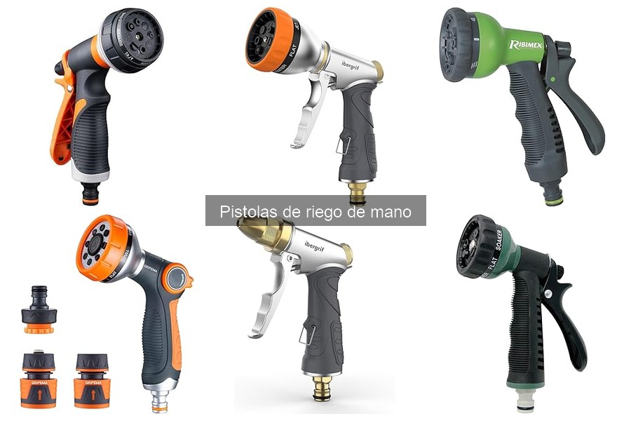 Alternativas a pistolas de riego de mano para tu jardín