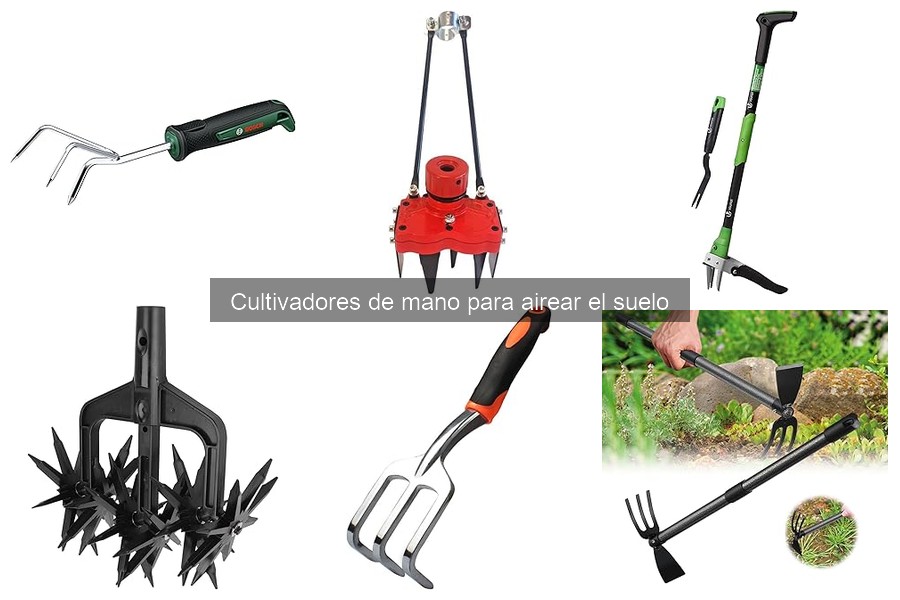 Alternativas al cultivador de mano para airear el suelo