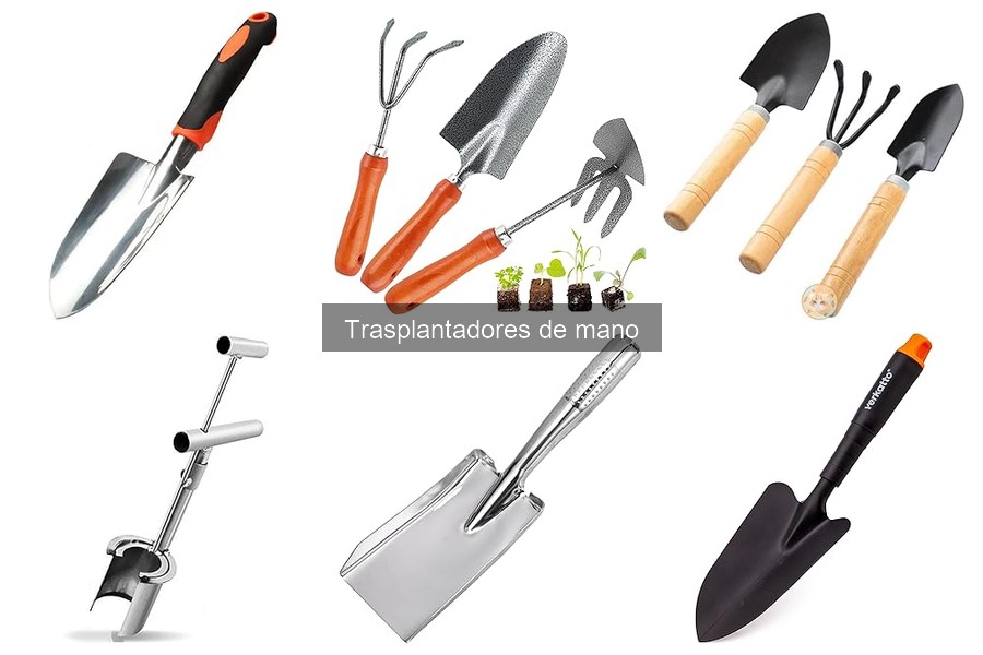 Alternativas al trasplantador de mano: herramientas útiles