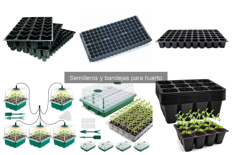 Alternativas DIY a semilleros comerciales para huertos