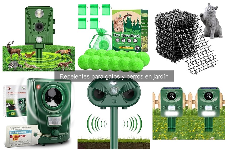 Alternativas efectivas a repelentes para gatos y perros