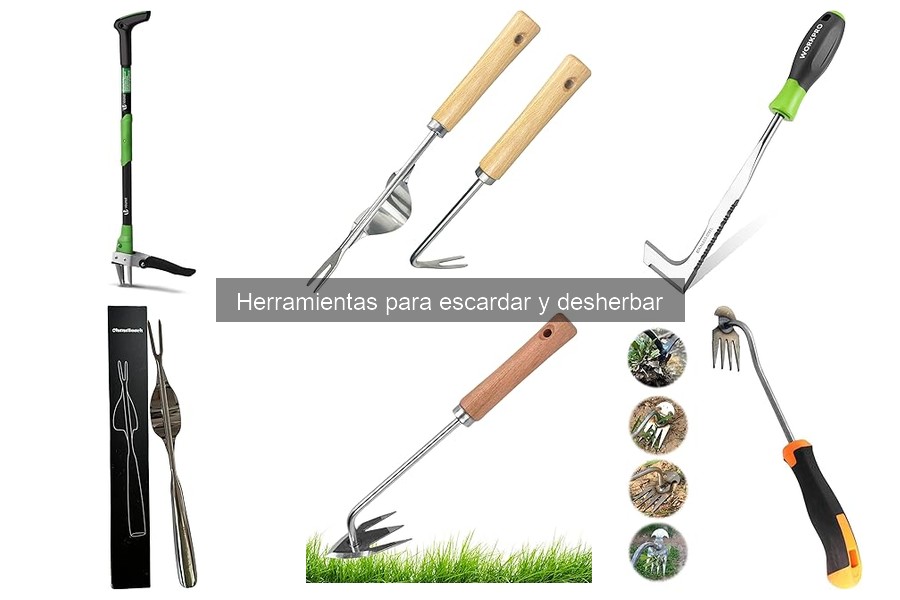 Alternativas modernas a herramientas para escardar y desherbar