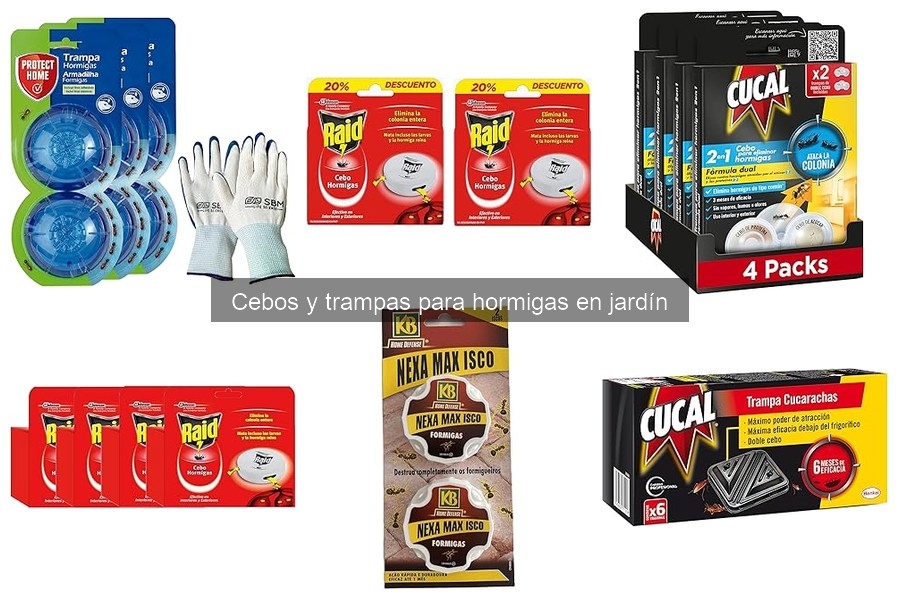 Alternativas naturales a cebos y trampas para hormigas