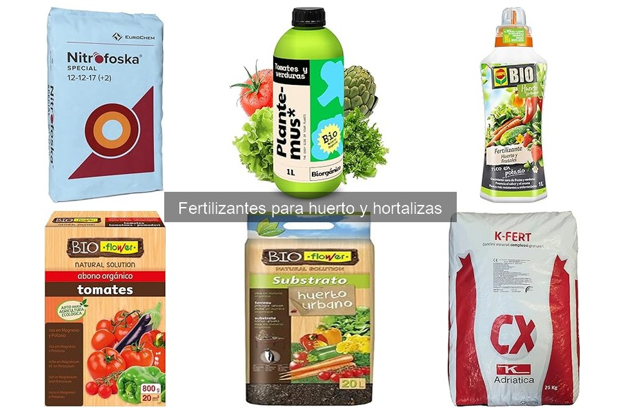 Alternativas Naturales al Fertilizante Químico para el Huerto