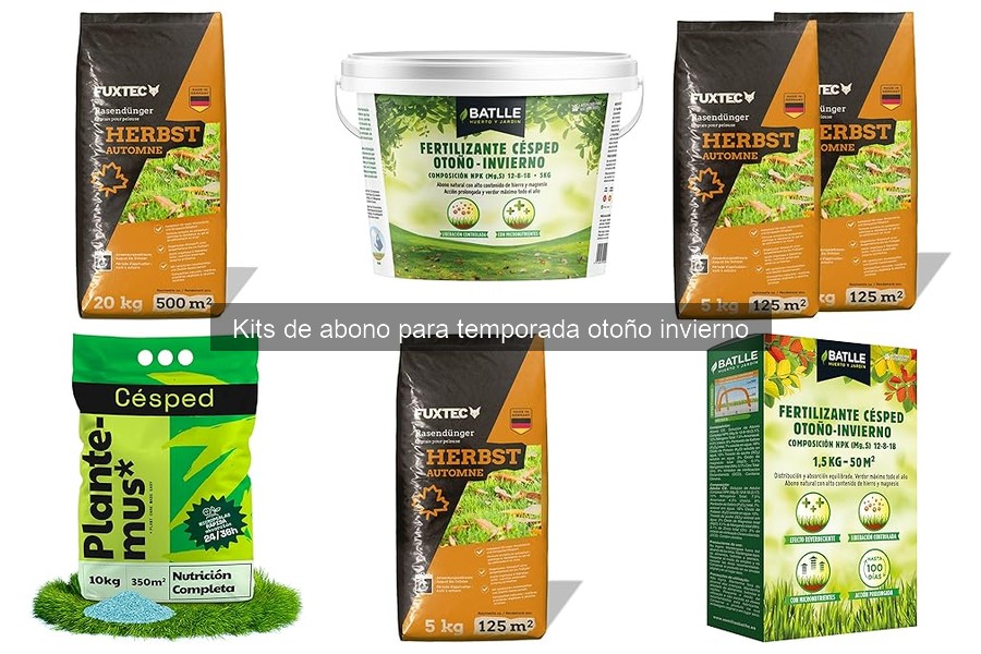Beneficios de Kits de Abono para Otoño e Invierno