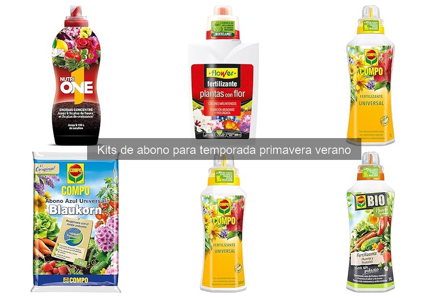 Beneficios de los Kits de Abono en Primavera-Verano