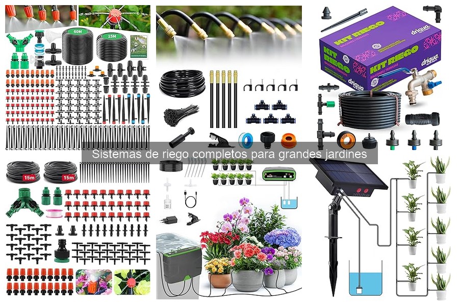 Beneficios de sistemas de riego eficientes para el medio ambiente