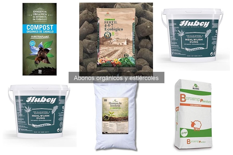 Calendario de abonos orgánicos según la temporada