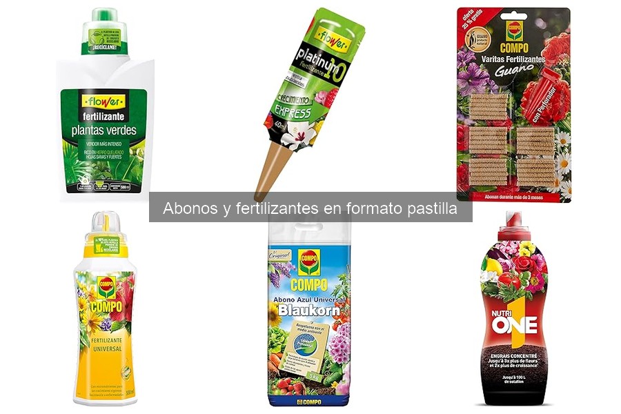 Cómo aplicar abonos en pastilla correctamente en el jardín