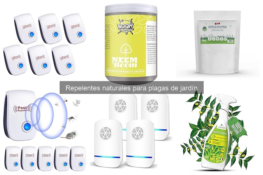 Cómo aplicar repelentes naturales en el jardín