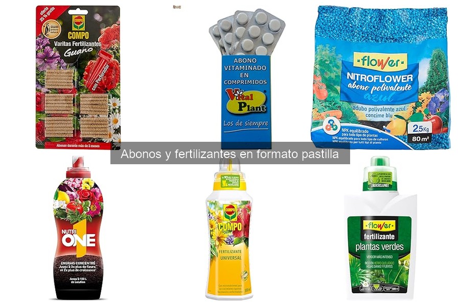 Cómo conservar abonos en pastilla para máxima efectividad