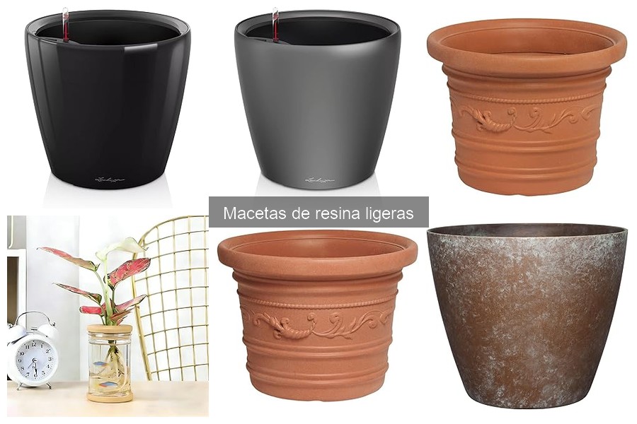 Cómo cuidar macetas de resina ligeras: tips y mantenimiento