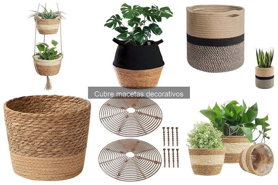 Cómo elegir el cubre macetas decorativo ideal para tu hogar