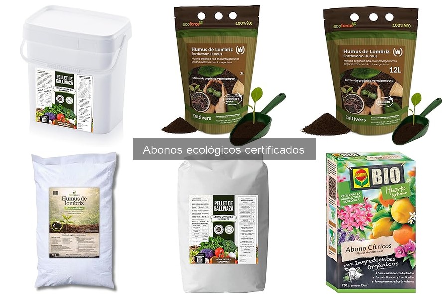 Cómo elegir el mejor abono ecológico certificado para tus plantas