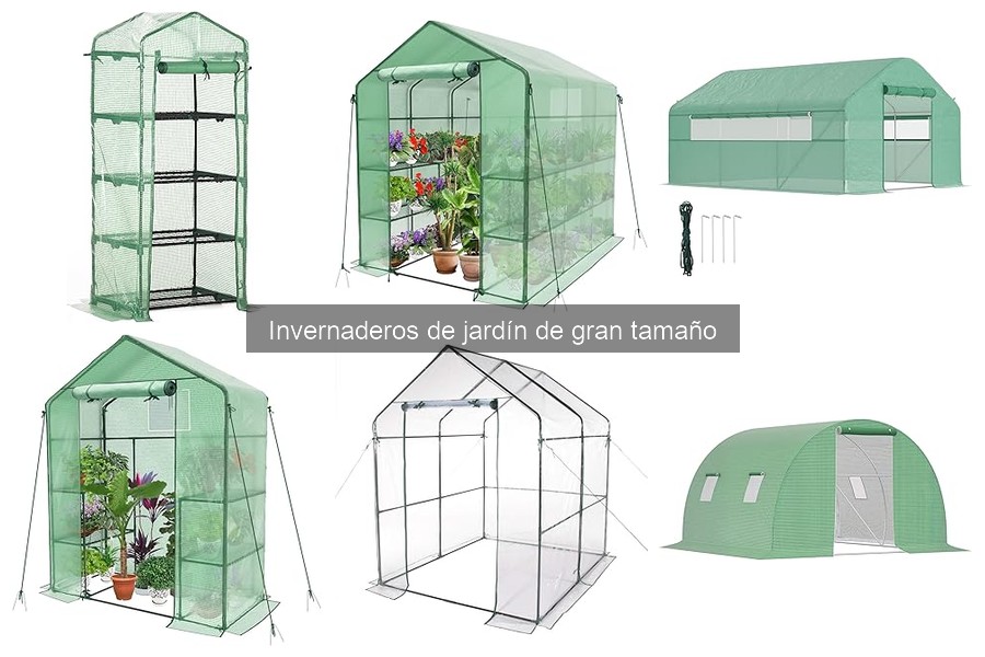 Cómo elegir el mejor invernadero de jardín grande