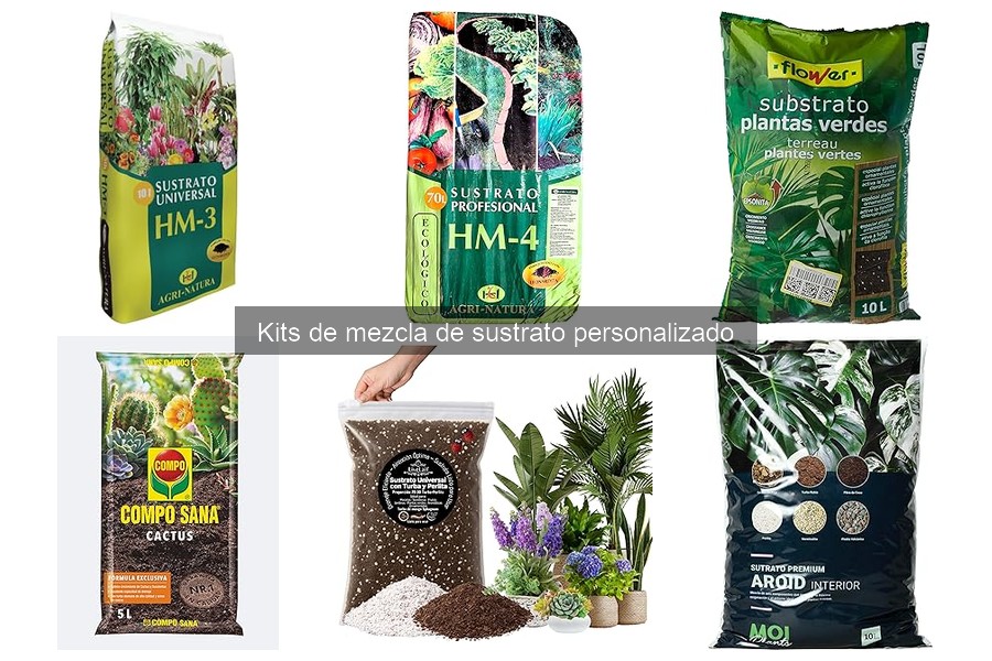Cómo elegir el mejor kit de mezcla de sustrato para tus plantas