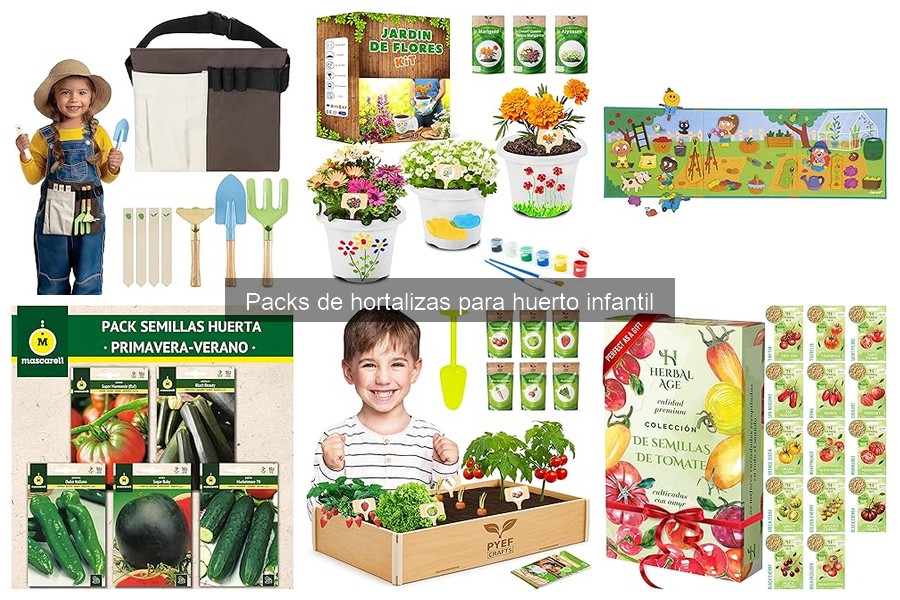 Cómo elegir el mejor pack de hortalizas para huerto infantil