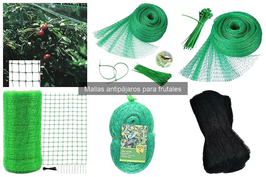 Cómo elegir la mejor malla antipájaros para frutales