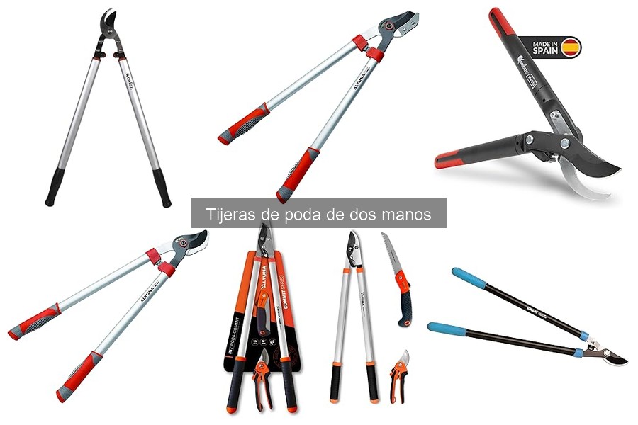 Cómo elegir tijeras de poda de dos manos adecuadas