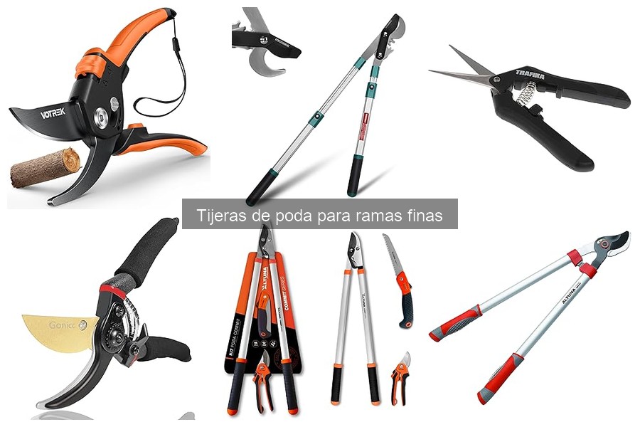 Cómo Elegir Tijeras de Poda para Ramas Finas - Guía 2023