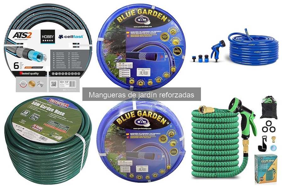 Cómo elegir una manguera de jardín reforzada adecuada