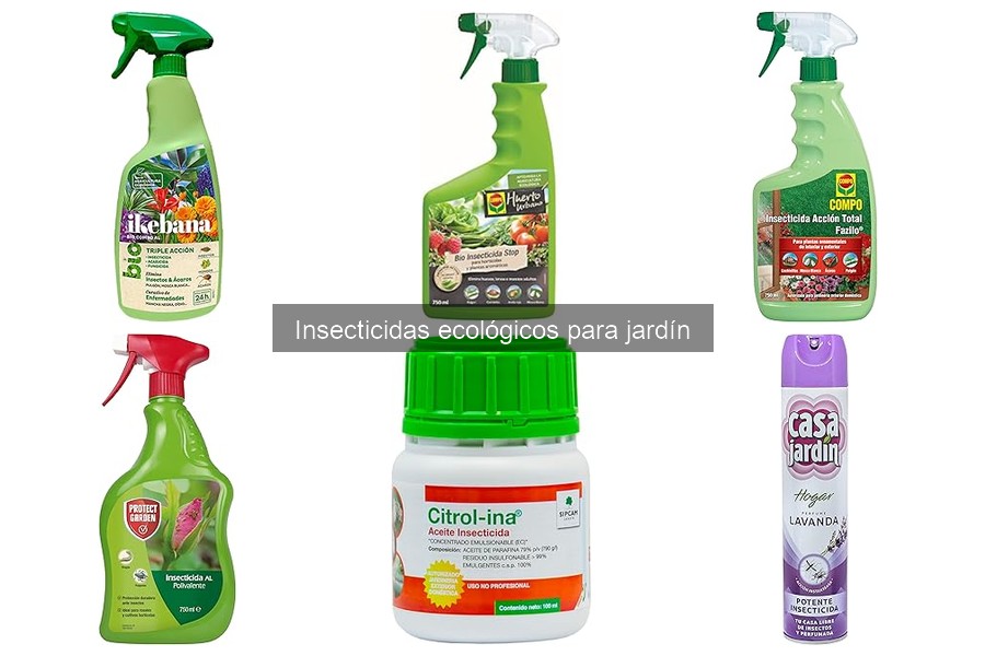Cómo hacer insecticidas ecológicos caseros para tu jardín