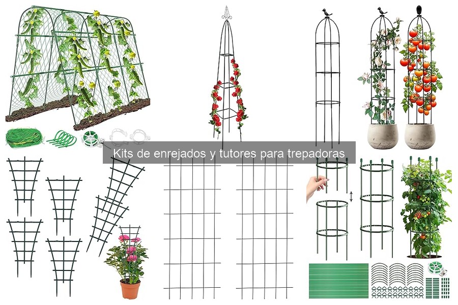 Cómo instalar kits de enrejados y tutores en tu jardín